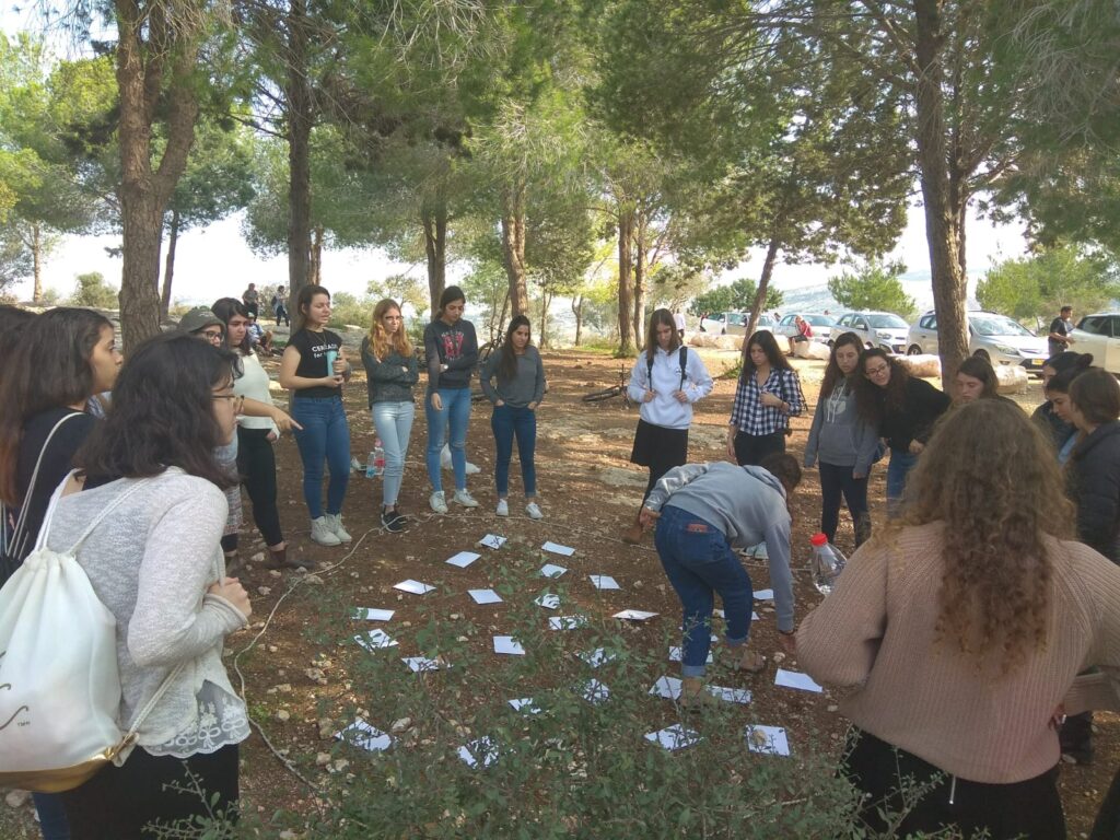 פעילות ODT תמונה שביעית בנות