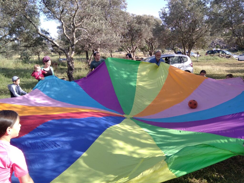 פעילות ODT למשפחות בד ענק